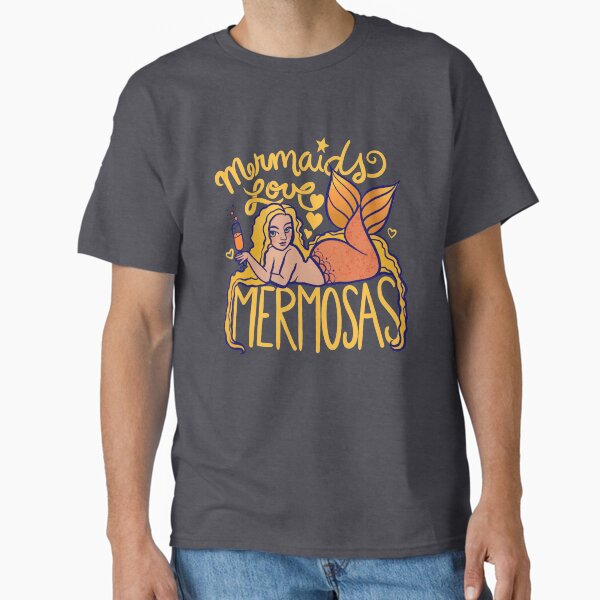 Mermaids love Mermosas - Adult & Kids T-Shirts, Sweatshirts & Hoodies apparel design preview 1
