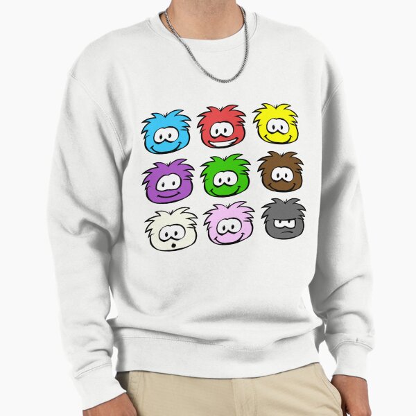 Club Penguin Oldschool Puffles - Adult & Kids T-Shirts, Sweatshirts & Hoodies apparel design preview 1