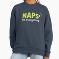 Naps fix everything, hobbies include napping - Adult & Kids T-Shirts, Sweatshirts & Hoodies apparel design preview 1