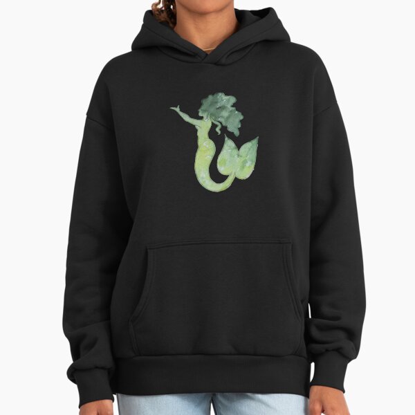 Watercolor Green Mermaid - Adult & Kids T-Shirts, Sweatshirts & Hoodies apparel design preview 1