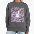 The Last Unicorn Lavender Flowers - Adult & Kids T-Shirts, Sweatshirts & Hoodies apparel design preview 1