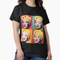 Pop Art Marilyn Monroe Quad Portrait - Adult & Kids T-Shirts, Sweatshirts & Hoodies apparel design preview 1