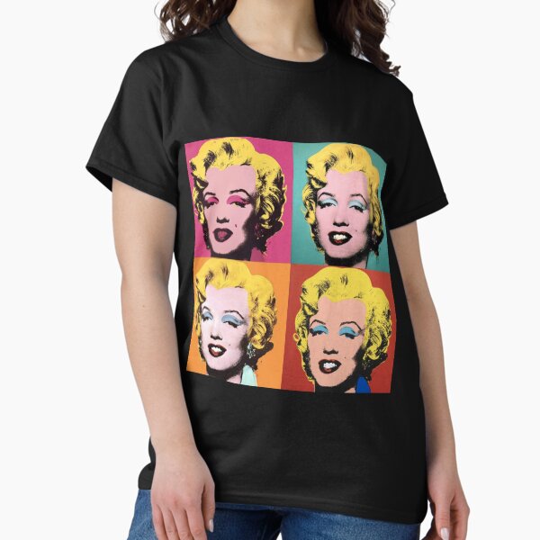 Pop Art Marilyn Monroe Quad Portrait - Adult & Kids T-Shirts, Sweatshirts & Hoodies apparel design preview 1