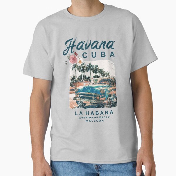 CUBA Havana Classic Car La Habana Vintage Cuban - Adult & Kids T-Shirts, Sweatshirts & Hoodies apparel design preview 1