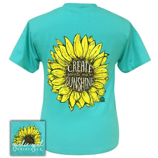 Girlie Girl Originals Preppy Create Your Own Sunshine - Adult & Kids T-Shirts, Sweatshirts & Hoodies apparel design preview 1
