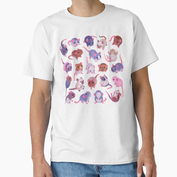 Fancy rat pink - Adult & Kids T-Shirts, Sweatshirts & Hoodies apparel design preview 1