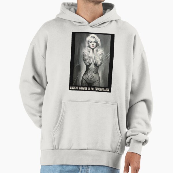 MARILYN MONROE: as The TATTOOED LADY Print - Adult & Kids T-Shirts, Sweatshirts & Hoodies apparel design preview 1