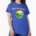Montana flag - Adult & Kids T-Shirts, Sweatshirts & Hoodies apparel design preview 1