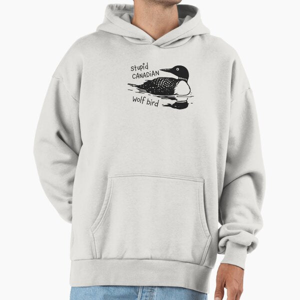 Stupid canadian wolf bird - Adult & Kids T-Shirts, Sweatshirts & Hoodies apparel design preview 1