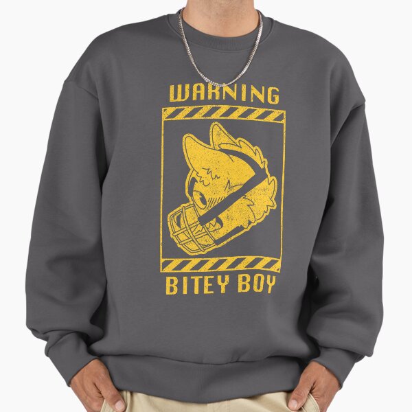 WARNING: BITEY BOY - Adult & Kids T-Shirts, Sweatshirts & Hoodies apparel design preview 1