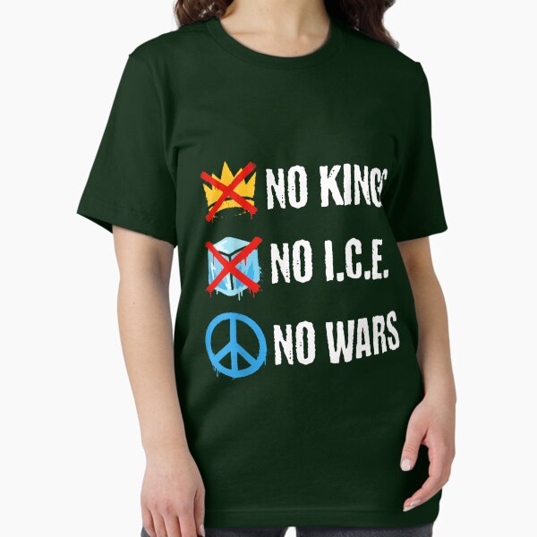 No Kings ICE Wars - Adult & Kids T-Shirts, Sweatshirts & Hoodies apparel design preview 1