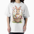 Watercolor Easter Bunny 2 - Adult & Kids T-Shirts, Sweatshirts & Hoodies apparel design preview 1