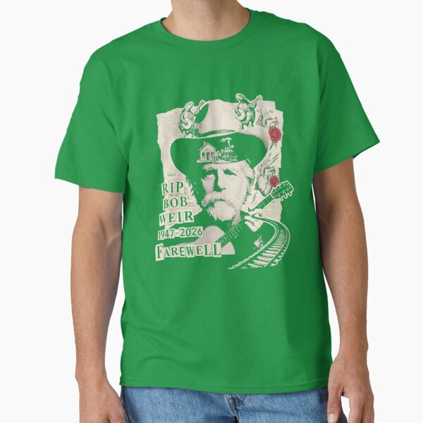 RIP Bob Weir 1947-2026 Terrapin Station Farewell - Adult & Kids T-Shirts, Sweatshirts & Hoodies apparel design preview 1