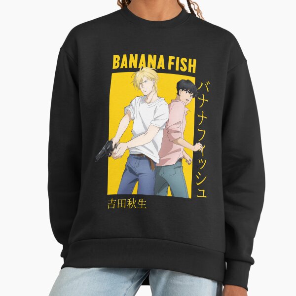 Banana Fish Ash Lynx Eiji Okumura Card Anime - Adult & Kids T-Shirts, Sweatshirts & Hoodies apparel design preview 1