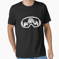 Ski Snowboard Goggles Skiing Snow Mountain Winter - Adult & Kids T-Shirts, Sweatshirts & Hoodies apparel design preview 1