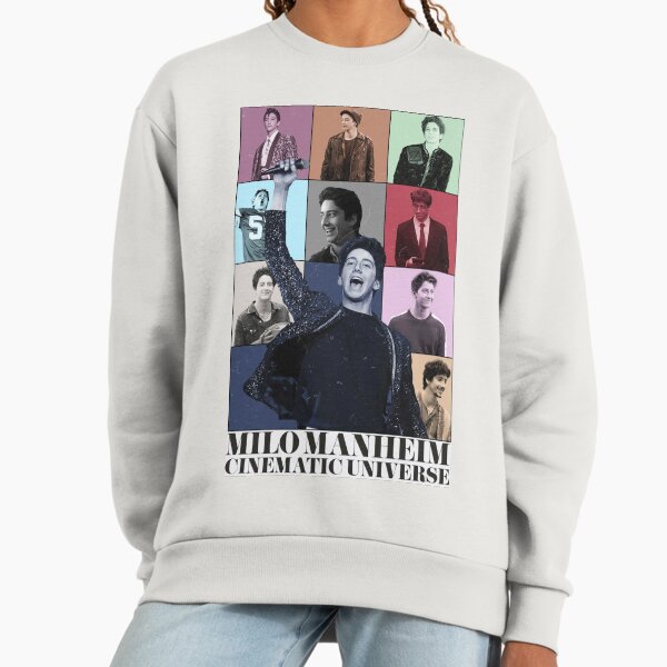Milo Manheim Cinematic Universe (Eras tour style) - Adult & Kids T-Shirts, Sweatshirts & Hoodies apparel design preview 1