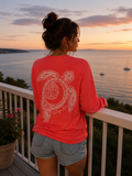Southern Attitude Tortuga Moon Big Comfort Colors - Adult & Kids T-Shirts, Sweatshirts & Hoodies apparel design preview 1