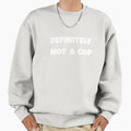 DEFINITELY NOT A COP Halloween Holiday - Adult & Kids T-Shirts, Sweatshirts & Hoodies apparel design preview 1