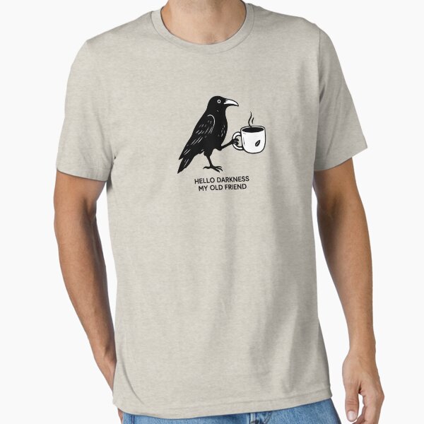Coffee Lover Raven Crow Halloween, Fall - Adult & Kids T-Shirts, Sweatshirts & Hoodies apparel design preview 1