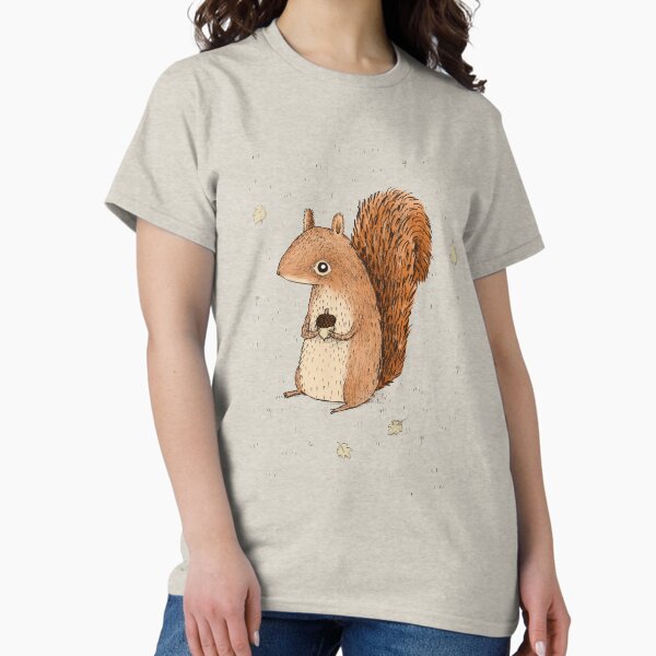 Sarah the Squirrel - Adult & Kids T-Shirts, Sweatshirts & Hoodies apparel design preview 1