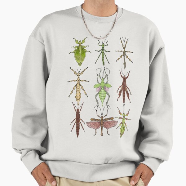 Stick insect Phasmatodea Pattern - Adult & Kids T-Shirts, Sweatshirts & Hoodies apparel design preview 1