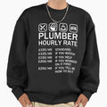 Plumber Hourly Rate Price List Labor Rates Plumbing - Adult & Kids T-Shirts, Sweatshirts & Hoodies apparel design preview 1