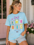 Simply Southern Peeps Stamps Easter - Adult & Kids T-Shirts, Sweatshirts & Hoodies apparel design preview 1