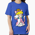 Super Mario 3D Bowser's Fury Princess Peach Cat - Adult & Kids T-Shirts, Sweatshirts & Hoodies apparel design preview 1