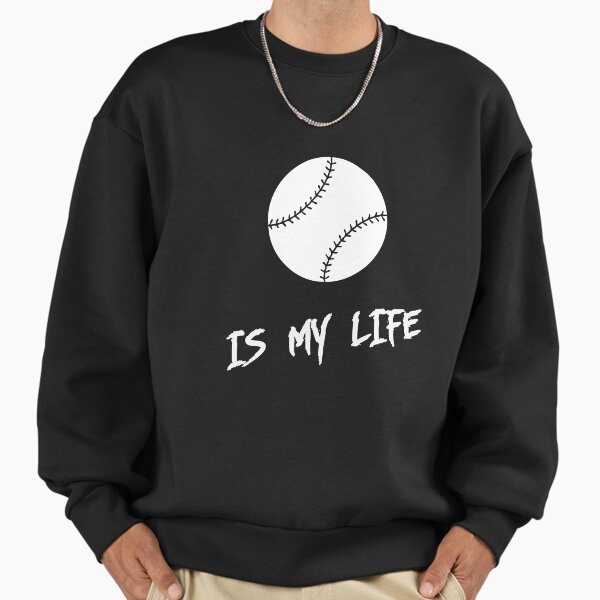 Baseball is my life - Adult & Kids T-Shirts, Sweatshirts & Hoodies apparel design preview 1