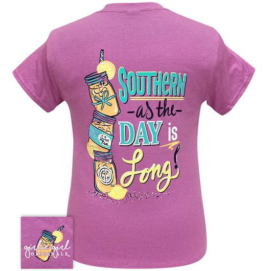 Girlie Girl Originals Preppy Day Is Long - Adult & Kids T-Shirts, Sweatshirts & Hoodies apparel design preview 1