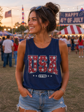 Southern Chics USA Comfort Colors Tank Top - Adult & Kids T-Shirts, Sweatshirts & Hoodies apparel design preview 1