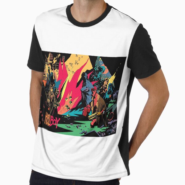 HellBoy Graphic - Adult & Kids T-Shirts, Sweatshirts & Hoodies apparel design preview 1