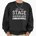 Funny Stage Manager Theater Backstage Gift Idea Yes I - Adult & Kids T-Shirts, Sweatshirts & Hoodies apparel design preview 1