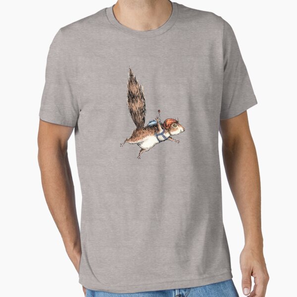 Skydiver Squirrel, Skydiving Adventure Design - Adult & Kids T-Shirts, Sweatshirts & Hoodies apparel design preview 1