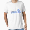 Saratoga Springs Race Track Blue - Adult & Kids T-Shirts, Sweatshirts & Hoodies apparel design preview 1