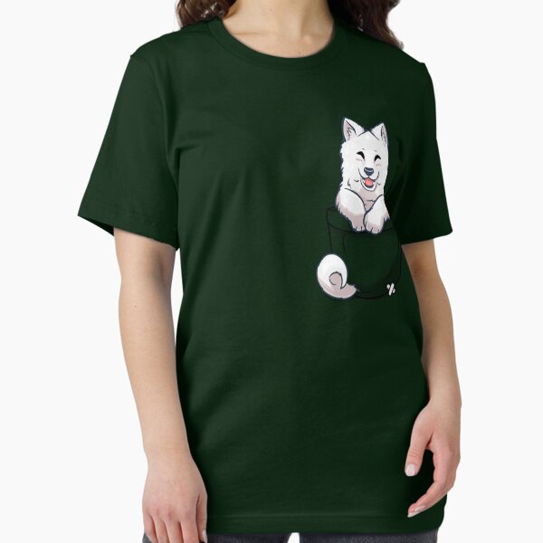Pocket Samoyed - Adult & Kids T-Shirts, Sweatshirts & Hoodies apparel design preview 1