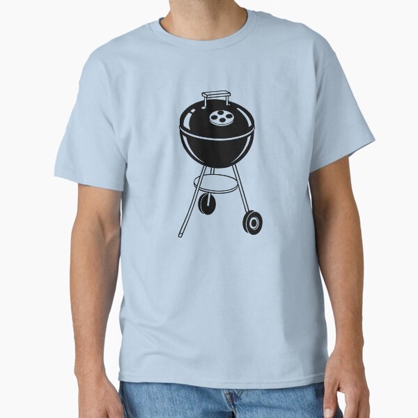 Retro Charcoal Grill - Adult & Kids T-Shirts, Sweatshirts & Hoodies apparel design preview 1