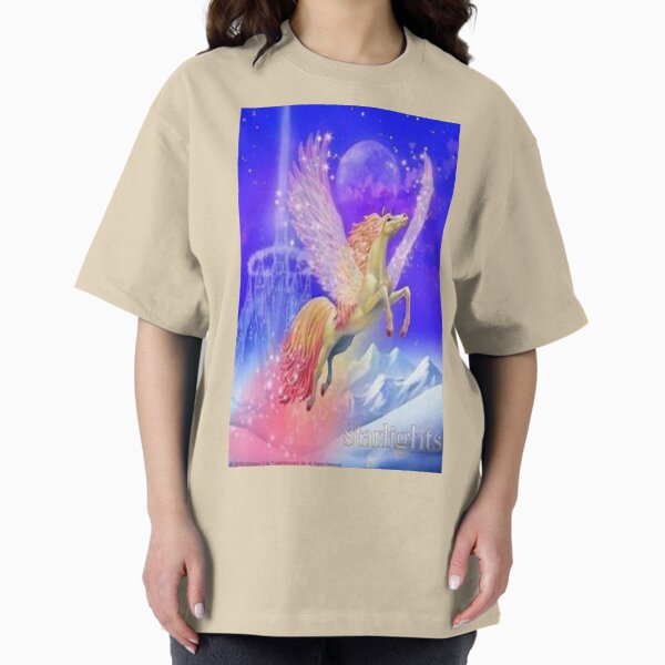 Fantasy Animals Beautiful legendary winged horse - Adult & Kids T-Shirts, Sweatshirts & Hoodies apparel design preview 1