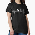 Soccer Heartbeat - Adult & Kids T-Shirts, Sweatshirts & Hoodies apparel design preview 1