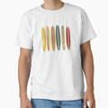 Retro Surfboards - Adult & Kids T-Shirts, Sweatshirts & Hoodies apparel design preview 1