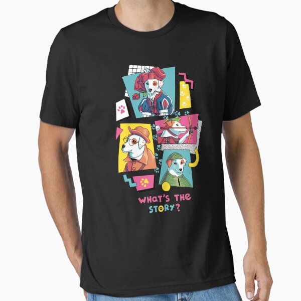 What'S The Story Wishbone Jack Russell - Adult & Kids T-Shirts, Sweatshirts & Hoodies apparel design preview 1