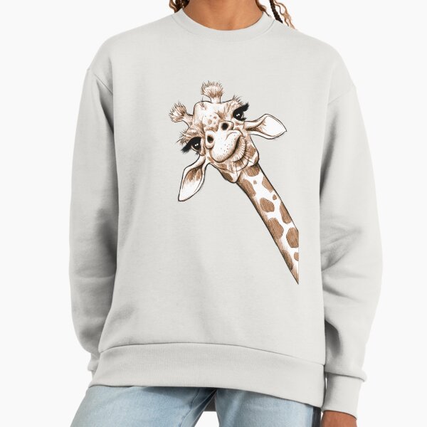 Sketch Giraffe Art - Adult & Kids T-Shirts, Sweatshirts & Hoodies apparel design preview 1