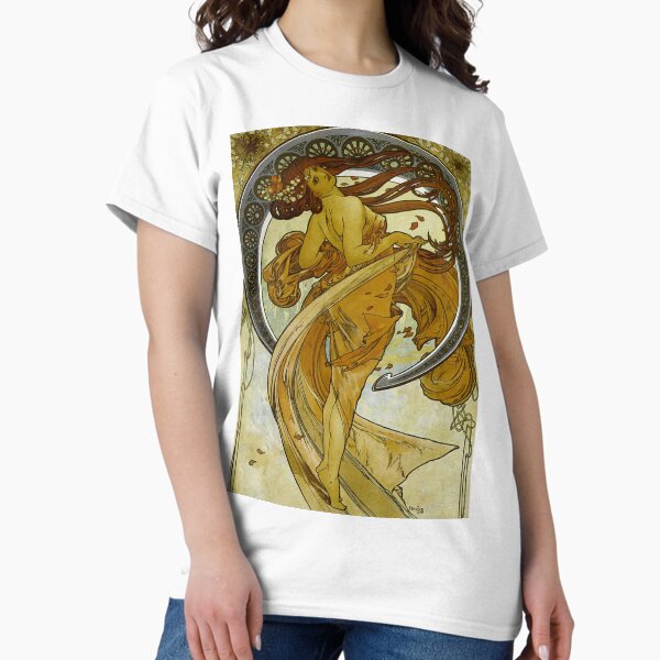 Alphonse mucha Dance,Nº, 02. - Adult & Kids T-Shirts, Sweatshirts & Hoodies apparel design preview 1
