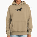 Dachshund Dog Silhouette(s) Smooth Coated Wiener - Adult & Kids T-Shirts, Sweatshirts & Hoodies apparel design preview 1