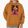Flower in the Night Lights: Black, Purple, Brown, - Adult & Kids T-Shirts, Sweatshirts & Hoodies apparel design preview 1