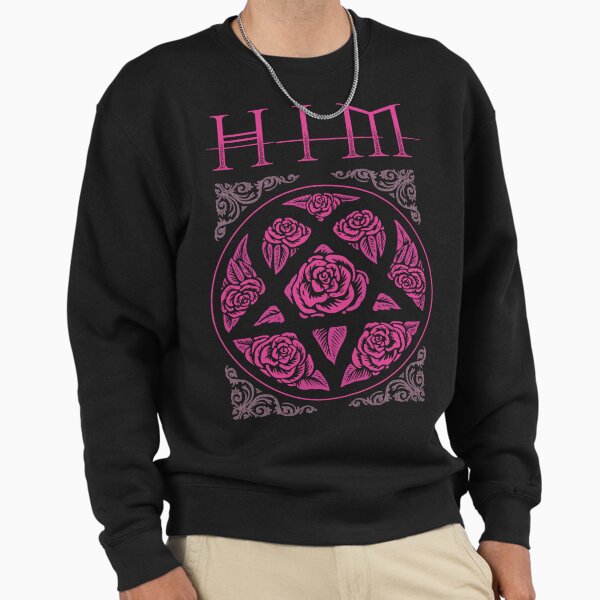 Heartagram Him Band Pink Logo - Adult & Kids T-Shirts, Sweatshirts & Hoodies apparel design preview 1