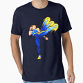 Chun Li Alpha Lightning Kicks - Adult & Kids T-Shirts, Sweatshirts & Hoodies apparel design preview 1