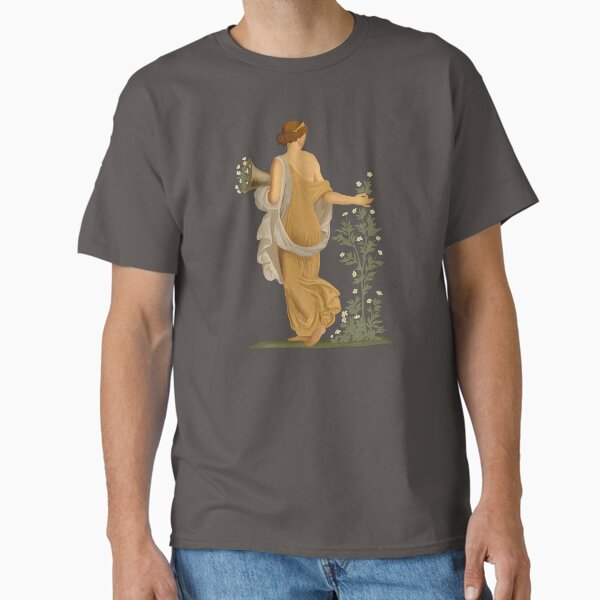 Spring, maiden gathering flowers, from the villa of - Adult & Kids T-Shirts, Sweatshirts & Hoodies apparel design preview 1
