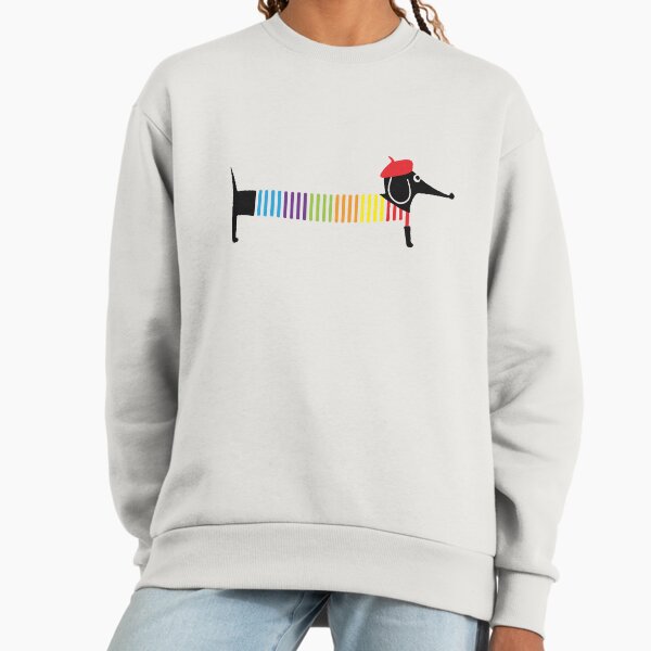 Long French Style Dachshund - Adult & Kids T-Shirts, Sweatshirts & Hoodies apparel design preview 1