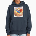 Flying Superhero Dog Over the City Cute Hero in Sky - Adult & Kids T-Shirts, Sweatshirts & Hoodies apparel design preview 1